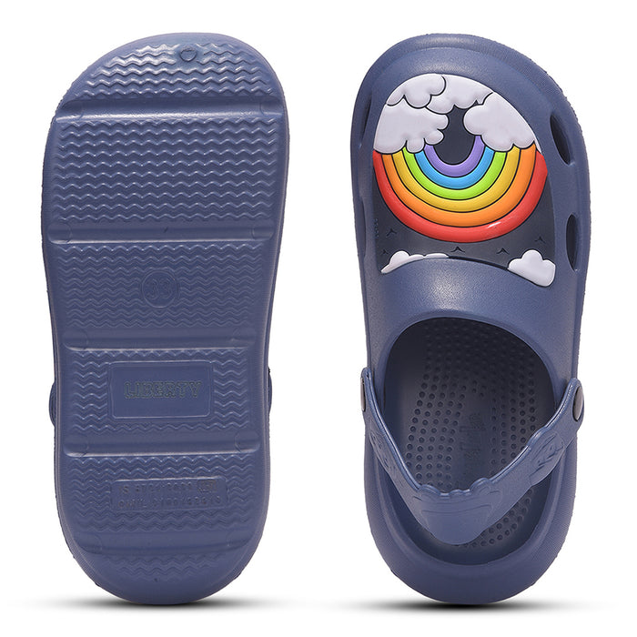 Lucy Luke Vivo 10 Blue Casual Clogs Sandal For Kids By Liberty