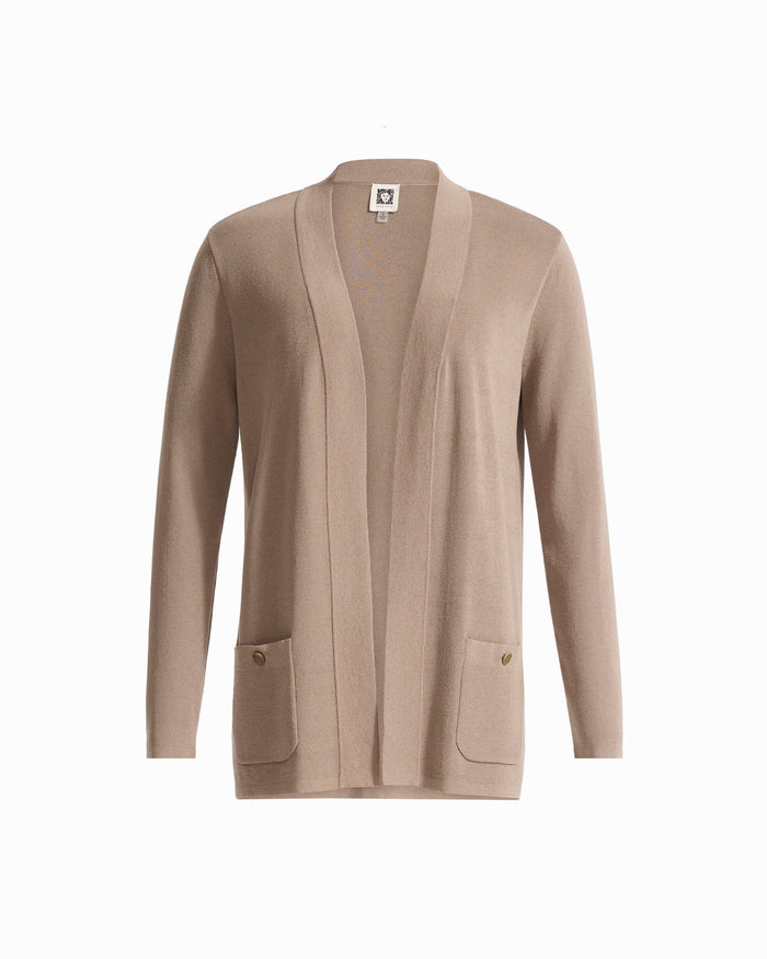 Anne Klein NATURAL CLAY Malibu Cardigan