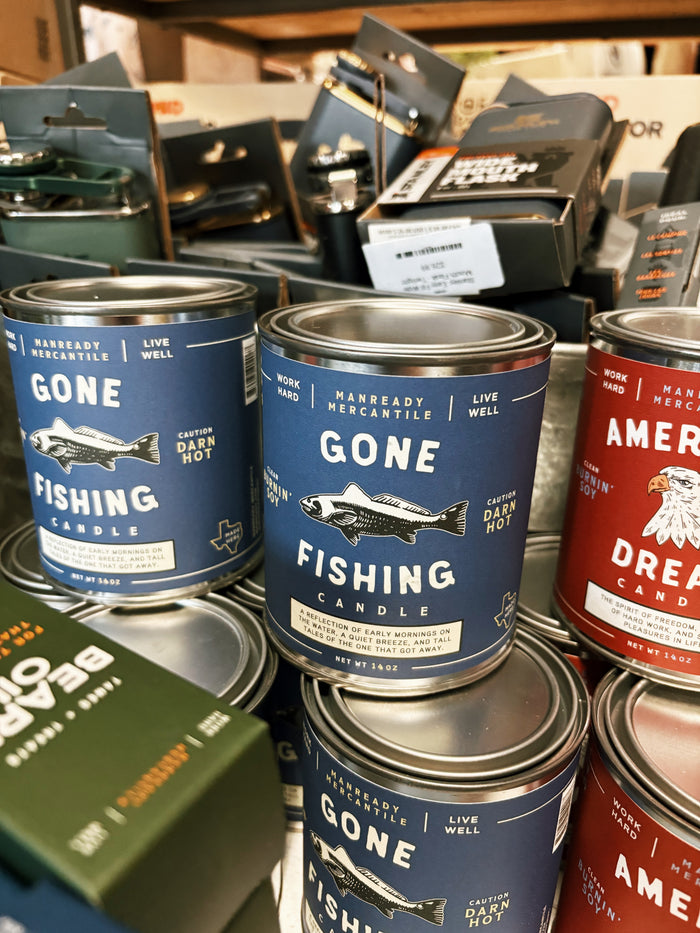 Manready Mercantile - Candle: Gone Fishing