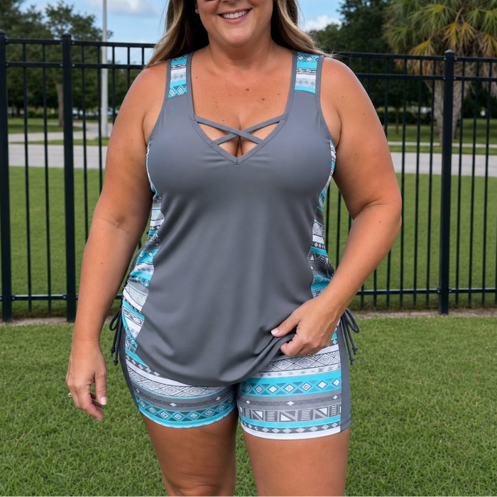 Gray Aztec / S