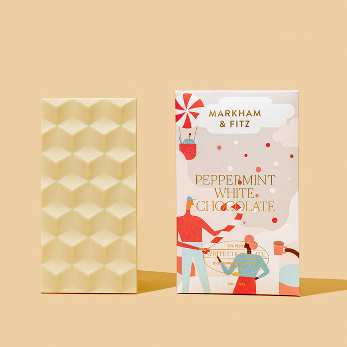 Markham and Fitz: Peppermint White Chocolate