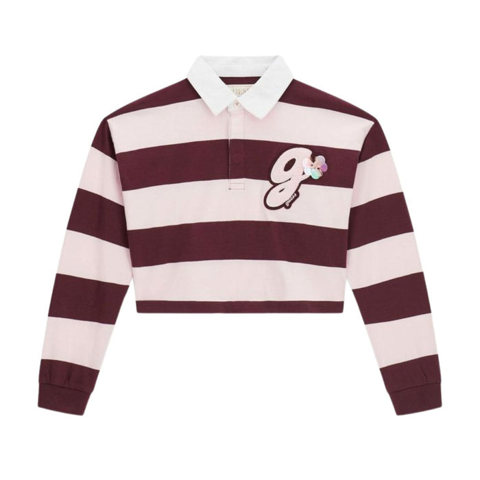 Maroon & Pink Rugby Shirt