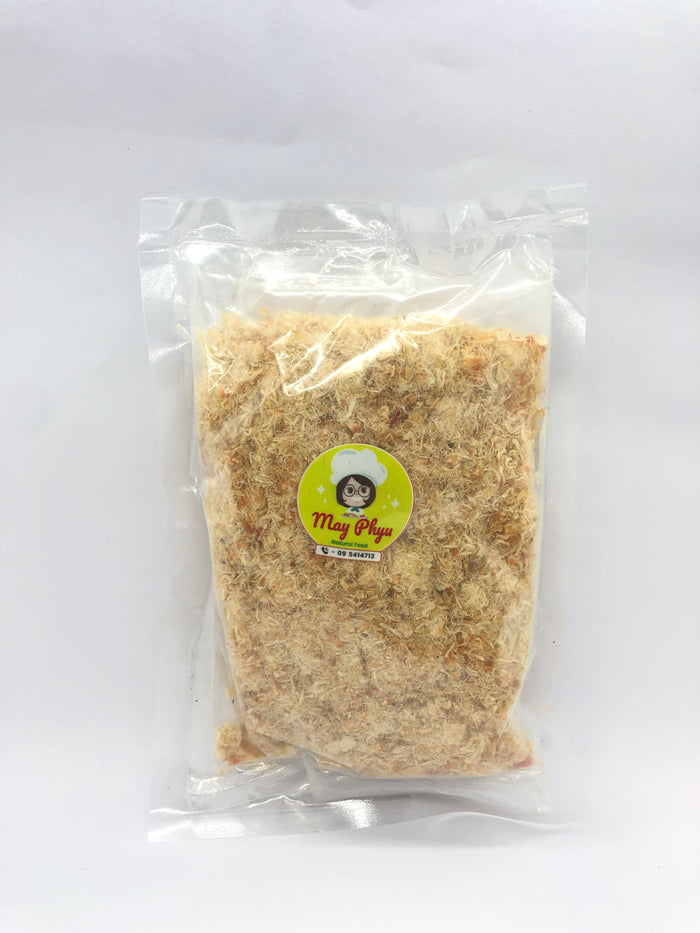 May Phyu Golden Dried Shrimp Powder (ဖျာပုံ ရွှေပုဇွန်ခြောက် မှုန့်)
