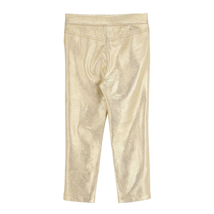 Metallic Gold Jacket and Trouser Set