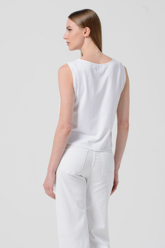 Mia Tank - White