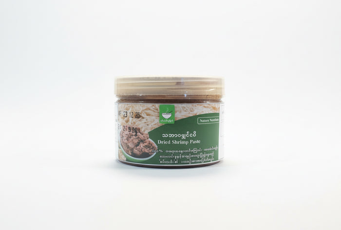 Min Lan Dried Shrimp Paste (မင်းလမ်း သဘာဝမျှင်ငပိ) - Myanmar Food USA