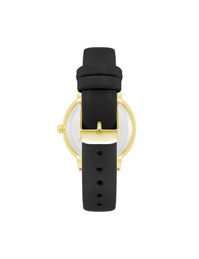 Anne Klein Minimalist Round Dial Strap Watch