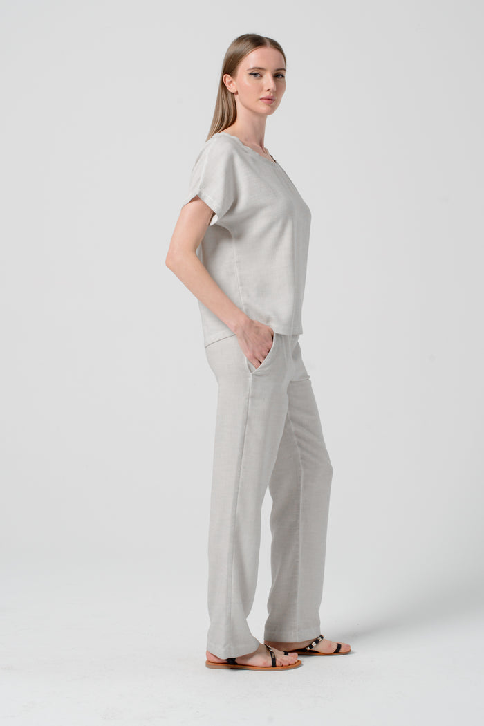 Miranda T-Shirt - Platino