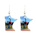 MN, Cherry on Spoon Earrings, Item# 1708