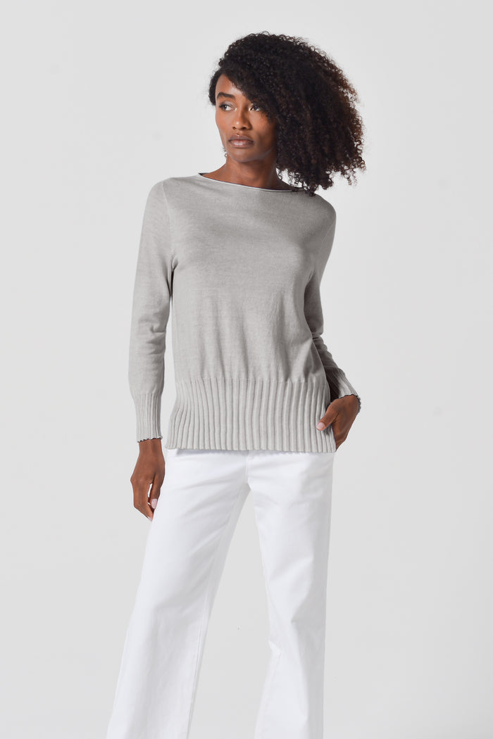 Monday Sweater - Steel