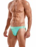 Monochromatic Mesh Jock - Aqua