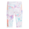 Multi Abstract Cropped Leggings