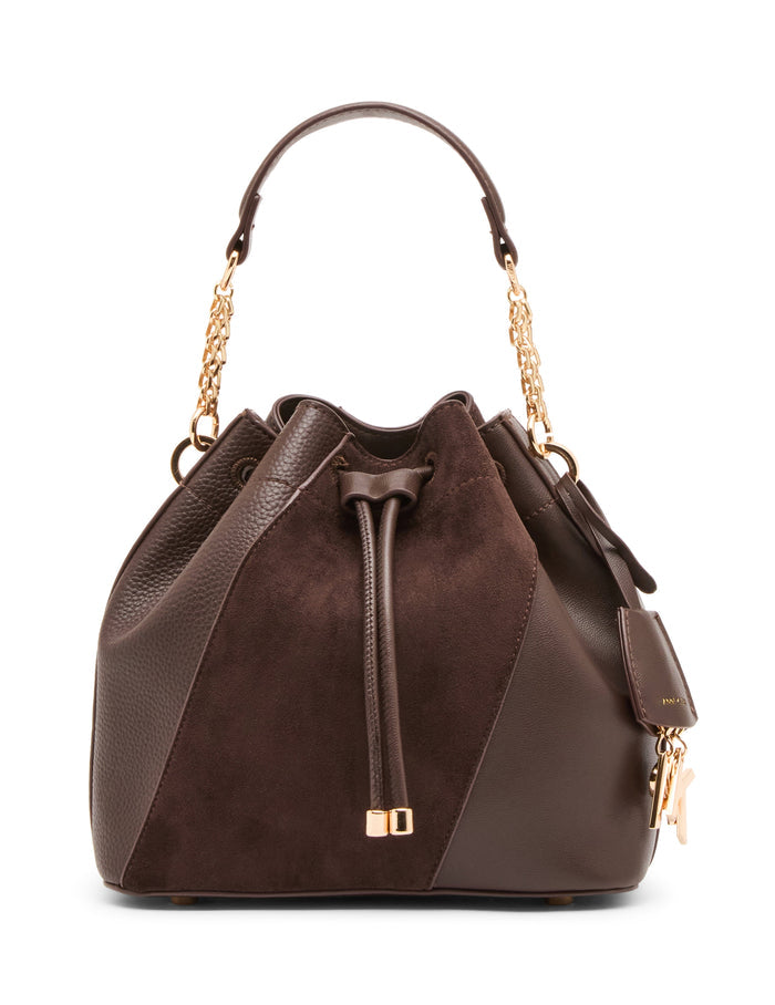 Anne Klein Espresso/Espresso/Espresso Multi-Piece Bucket Bag