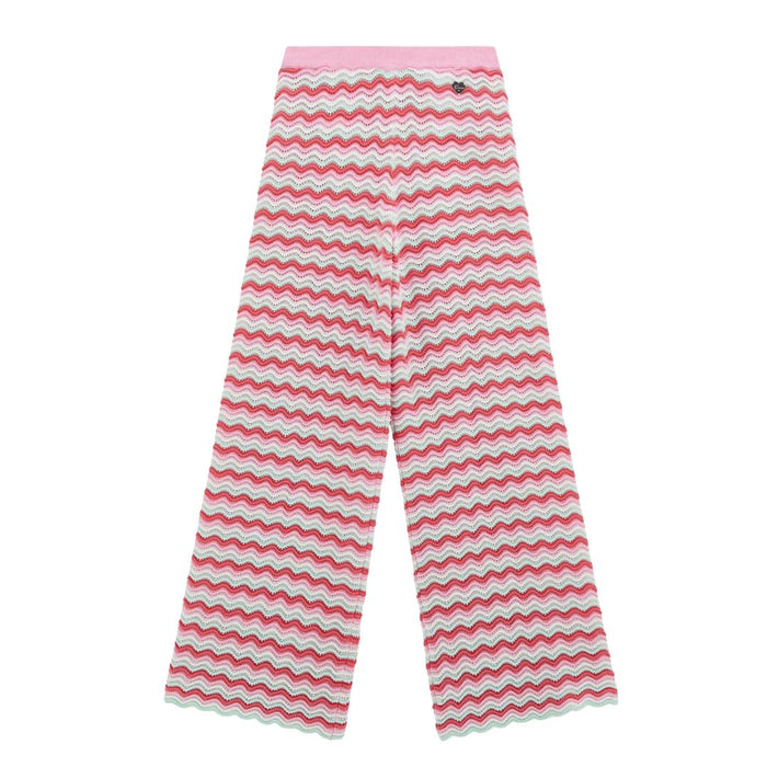 Multicolour Knitted Trouser Set