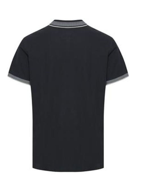 Nautical Solid Polo - Black