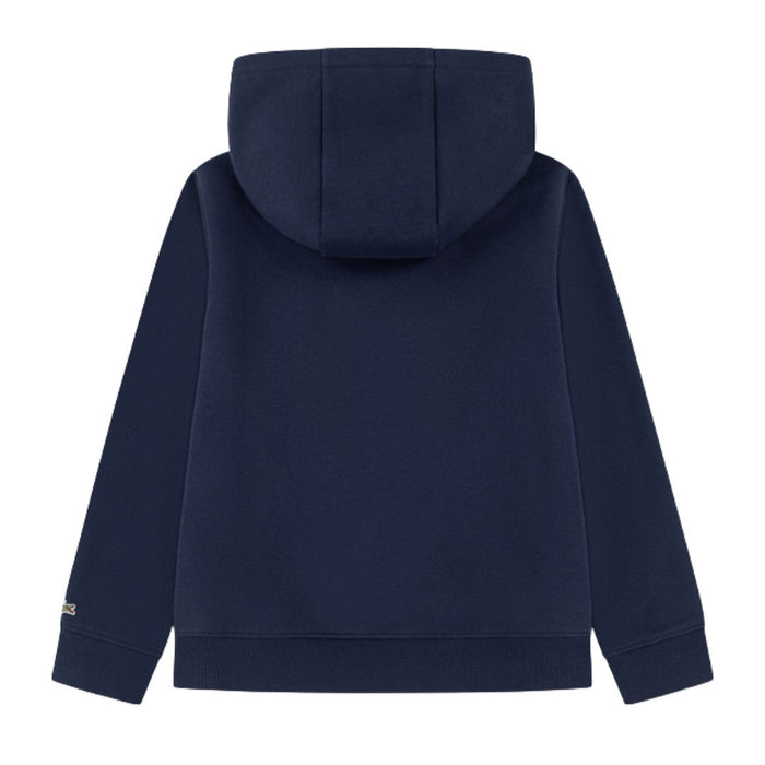 Navy Appliqué Logo Hoodie