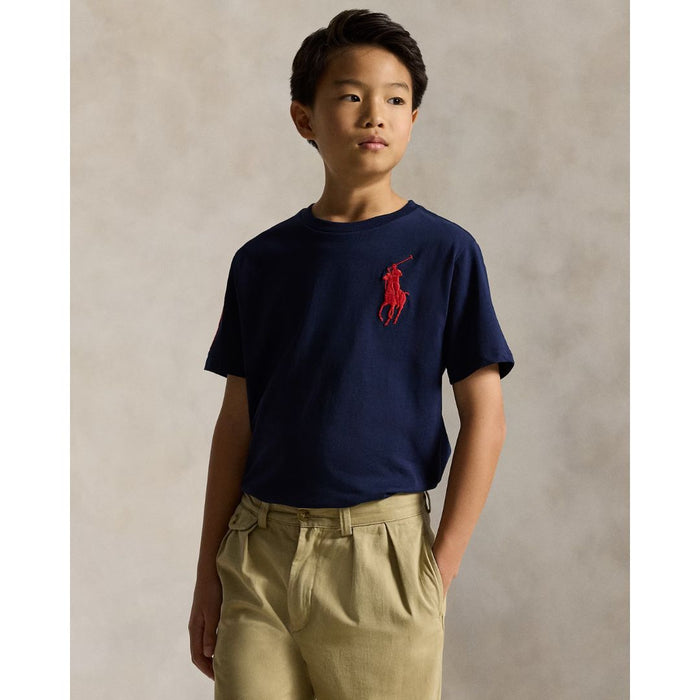 Navy Big Pony T-Shirt