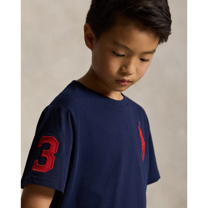 Navy Big Pony T-Shirt
