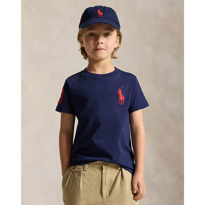Navy Big Pony T-Shirt