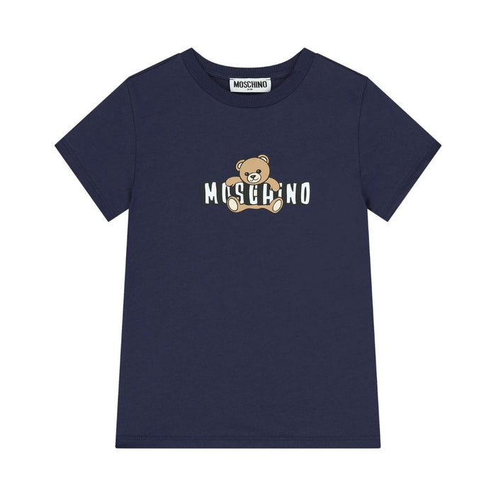 Navy Blue Bold Toy Logo T-Shirt
