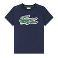 Navy Blue Large Logo T-Shirt