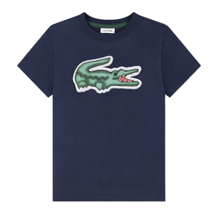 Navy Blue Large Logo T-Shirt