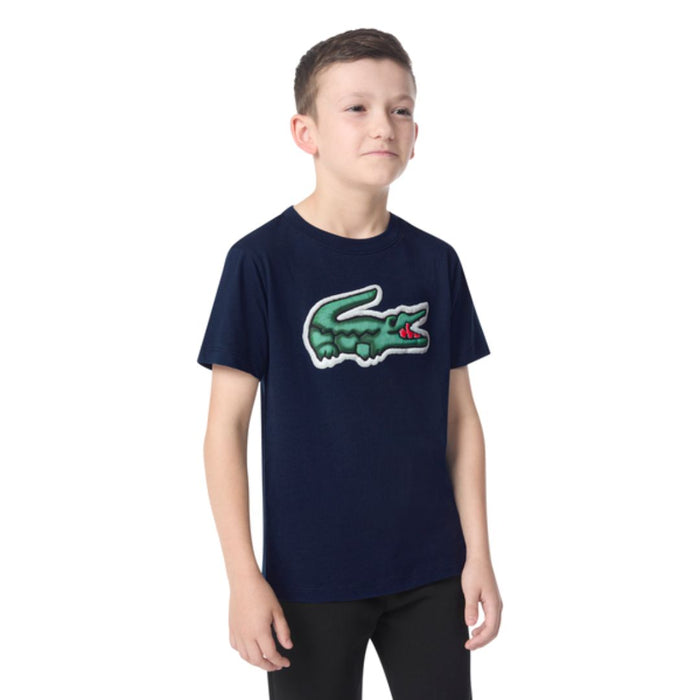 Navy Blue Large Logo T-Shirt