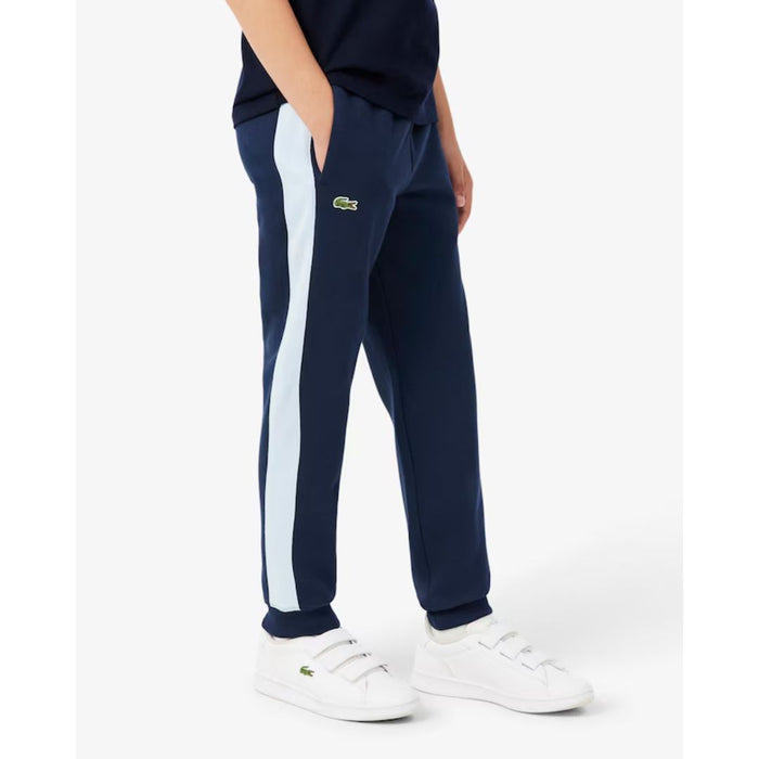 Navy & Blue Stripe Hoodie Tracksuit