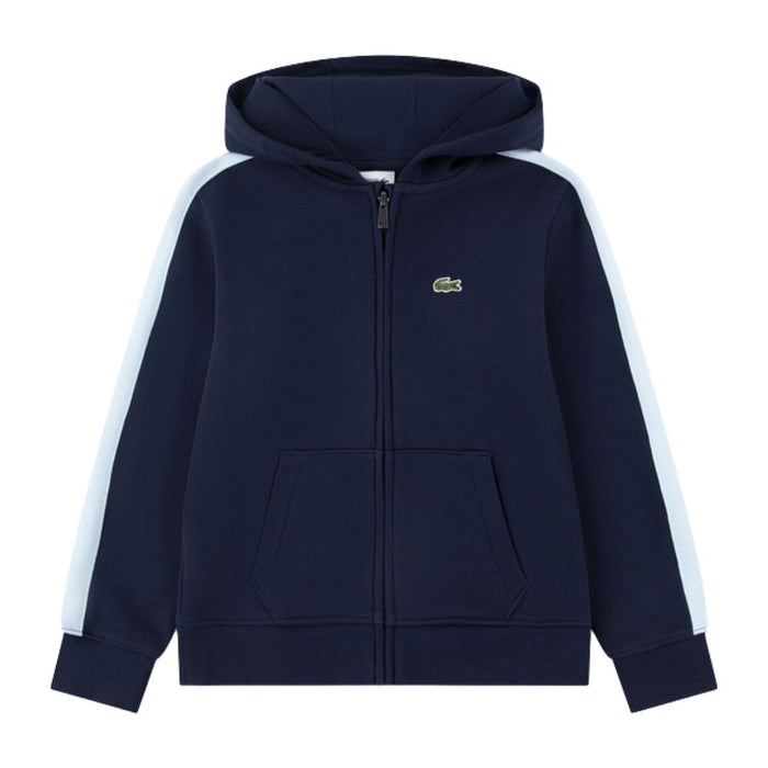 Navy & Blue Stripe Hoodie Tracksuit