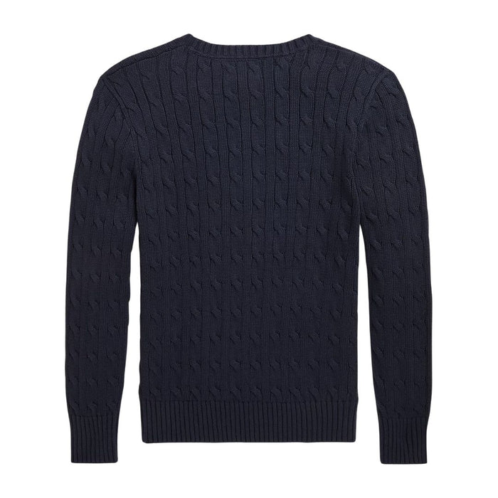 Navy Cable Knit Jumper