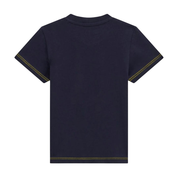 Navy Car & Logo T-Shirt