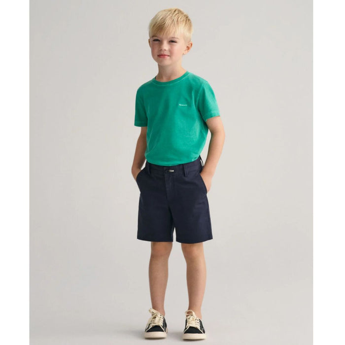 Navy Chino Shorts