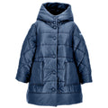 Navy Hooded Puffer Coat