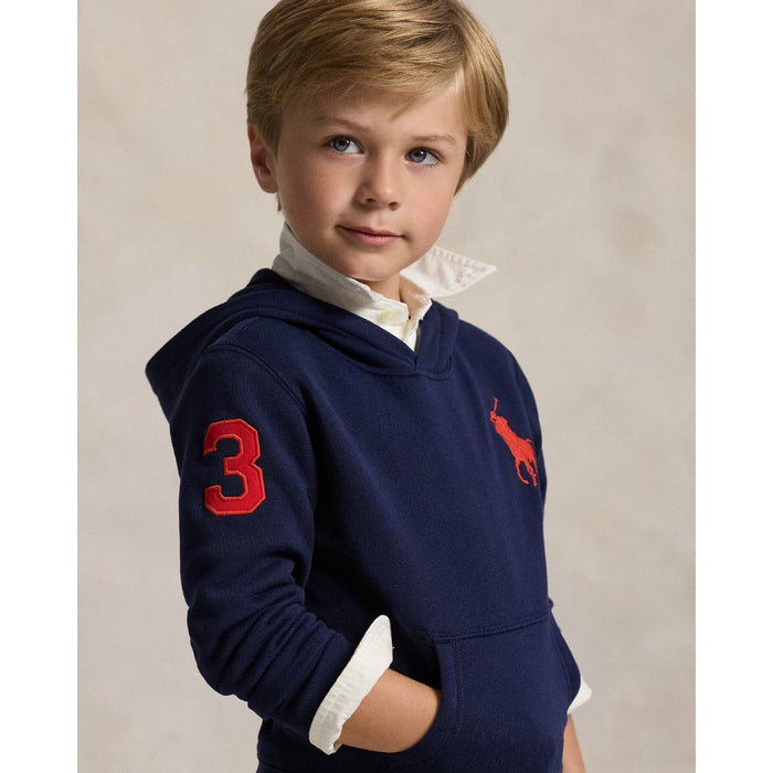 Navy Large Pony Hoodie