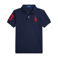 Navy Large Pony Polo Shirt