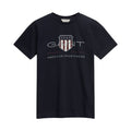 Navy Large Shield Logo T-Shirt