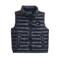 Navy Logo Badge Gilet