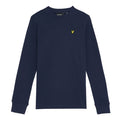 Navy Long Sleeve Logo T-Shirt