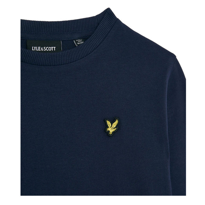 Navy Long Sleeve Logo T-Shirt