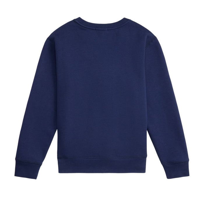Navy Polo Bear Sweat Top