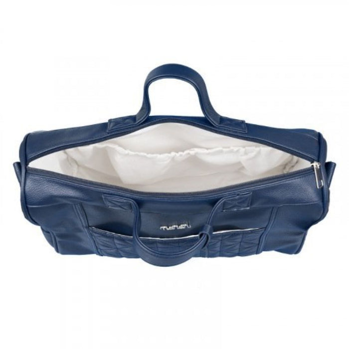Navy Quilted Baby Bag & Changing Mat