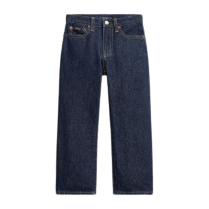 Navy Relaxed Denim Jeans