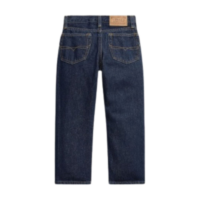 Navy Relaxed Denim Jeans