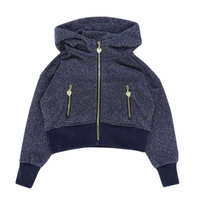 Navy & Silver Glitter 'Samira' Tracksuit