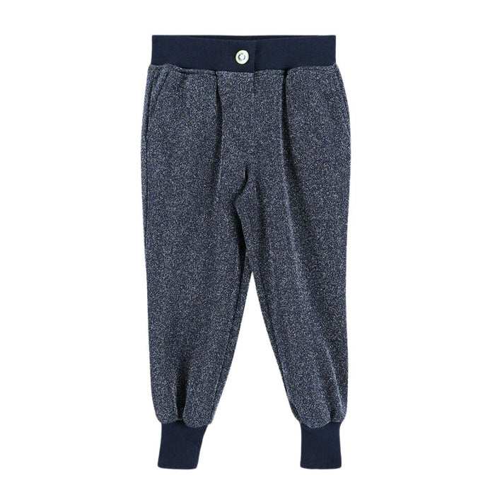 Navy & Silver Glitter 'Samira' Tracksuit