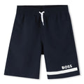 Navy Small Logo Swim Shorts
