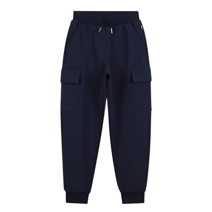 Navy Sports Cargo Tracksuit