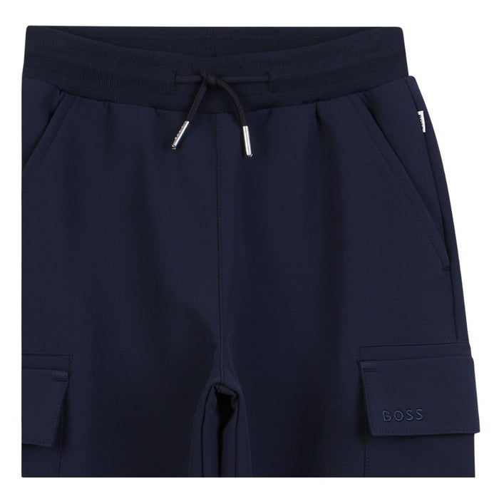 Navy Sports Cargo Tracksuit