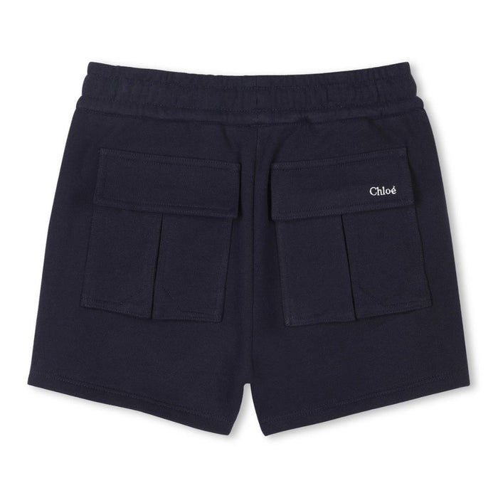Navy Sweat Shorts