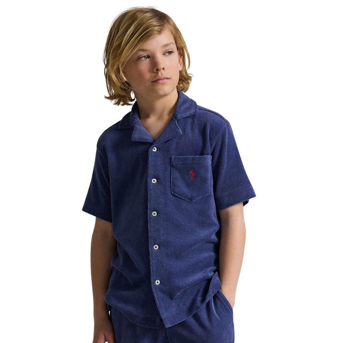 Navy Terry Shirt